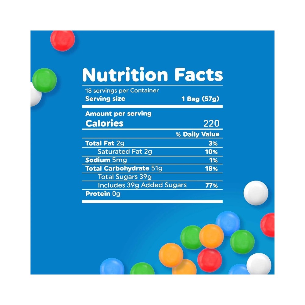 Airheads Bites Original Fruit Flavoured Candy 2oz (57g) - Pack of 18