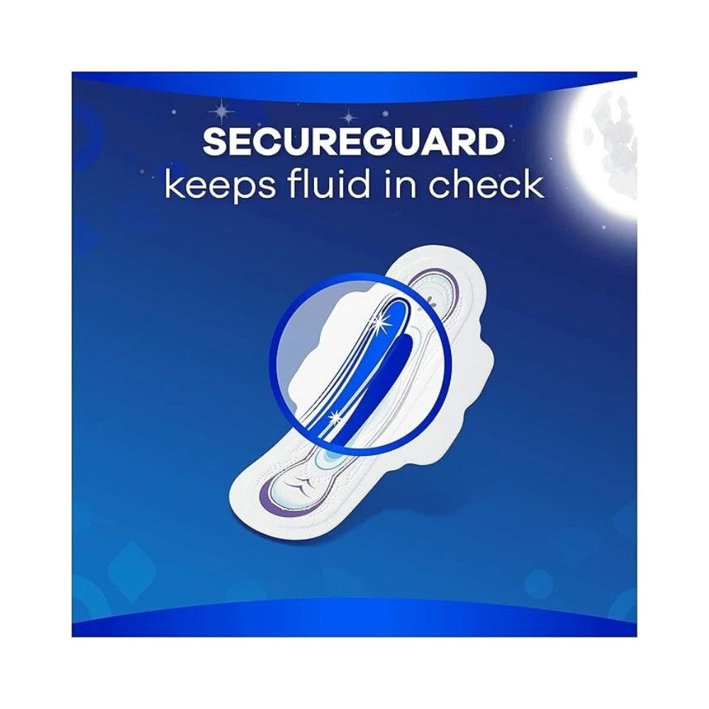 Always Ultra Day & Night Sanitary Towels with Wings 10's (Size 3) - Pack of 6