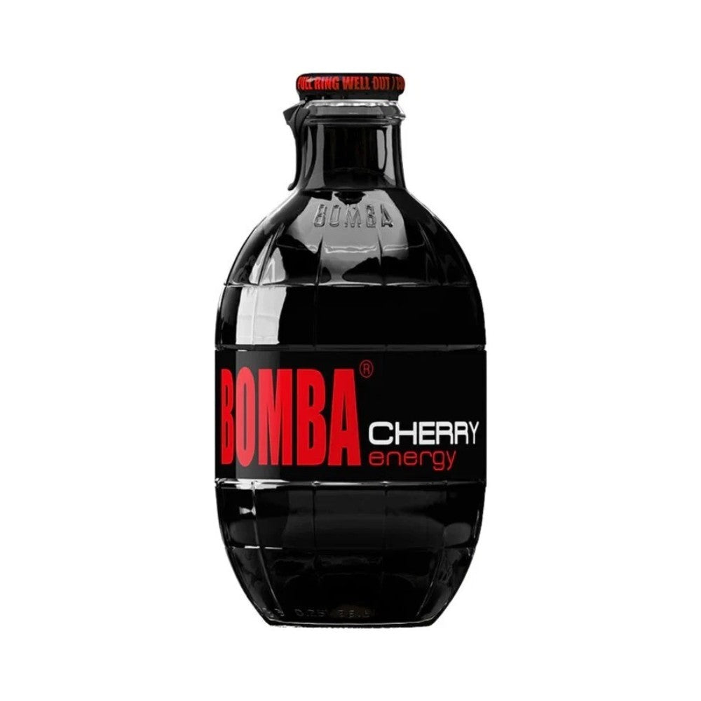 BOMBA! Energy Drink Grenade Glass Bottles - Various Flavours and Quantity