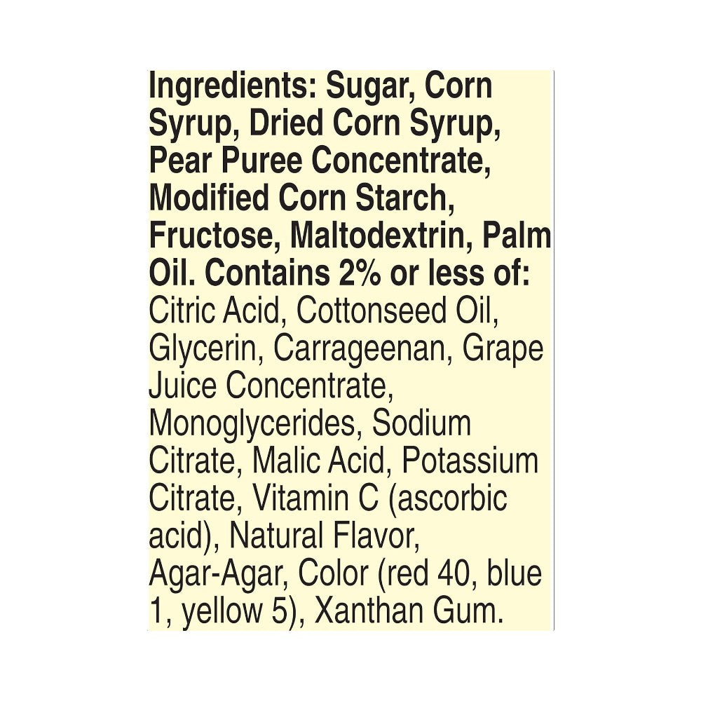 Fruit Gushers Super Sour Candy 6's 4.8oz (138g)