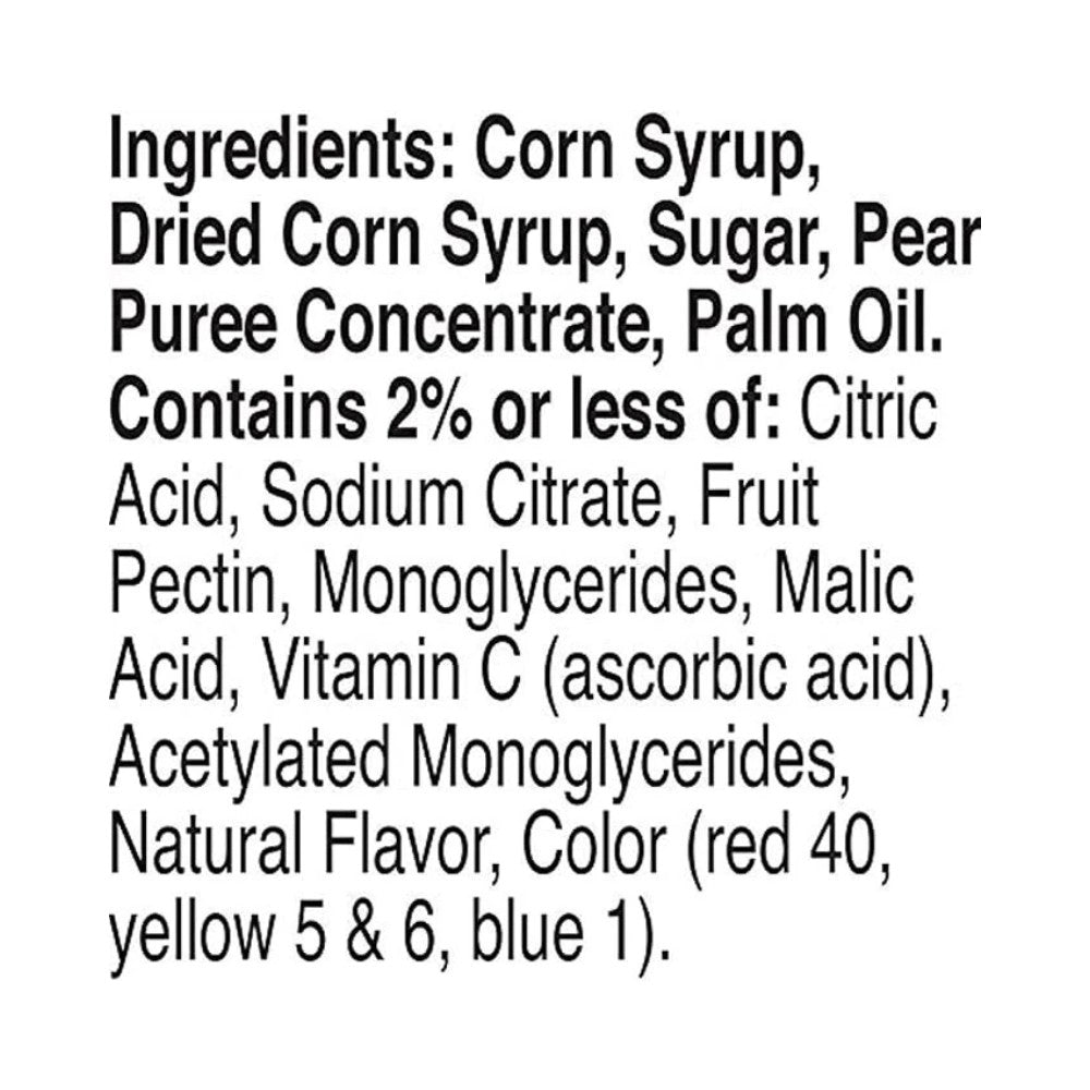 Fruit Roll Ups Joly Rancher Flavoured Variety Pack 10's 5oz (141g)