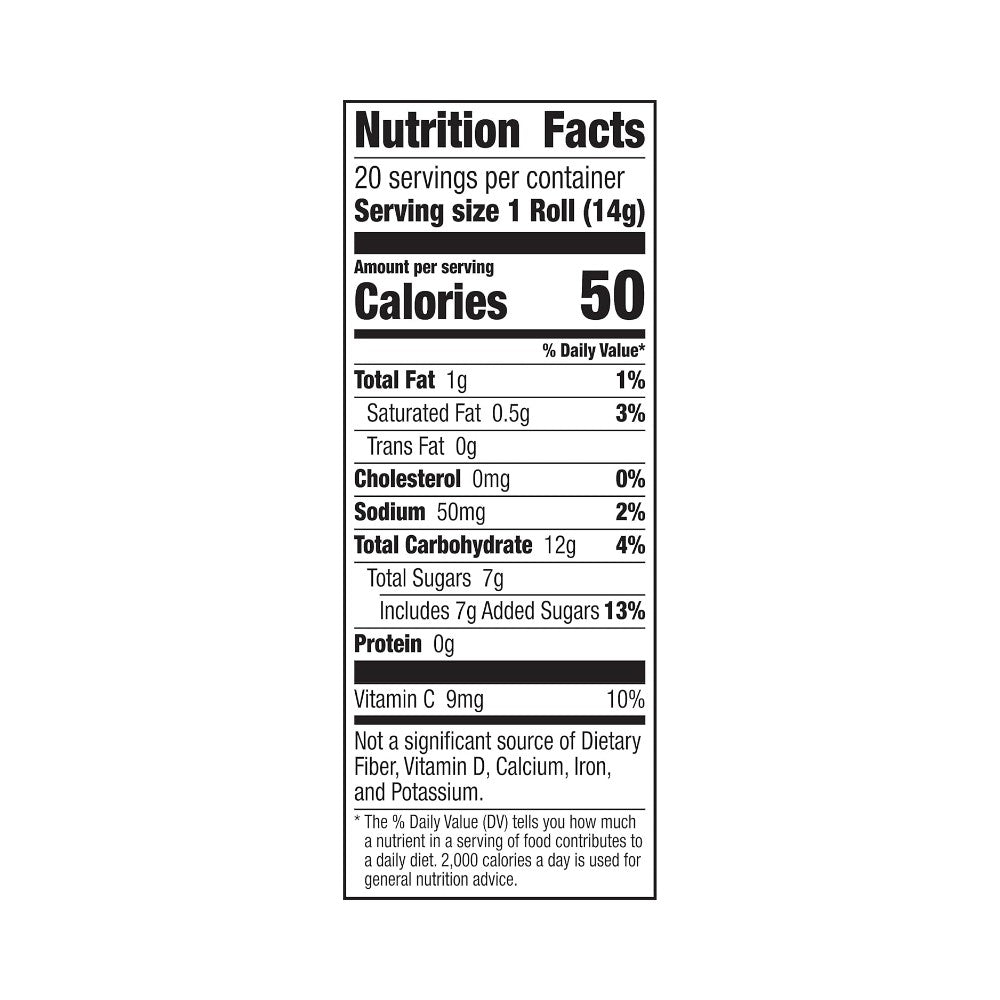 Fruit Roll Ups Variety Pack 20's (370g)