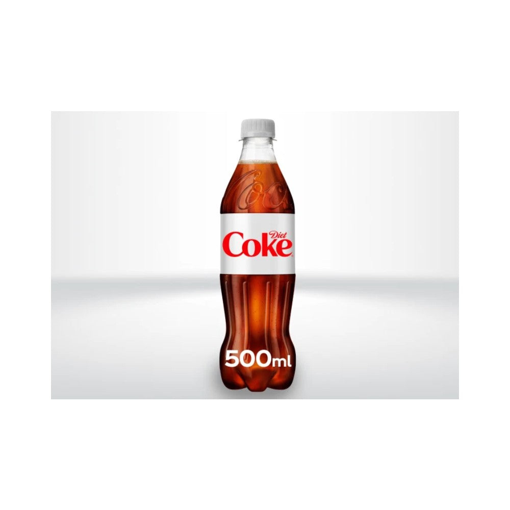 Diet Coke Bottles 500ml - Pack of 24