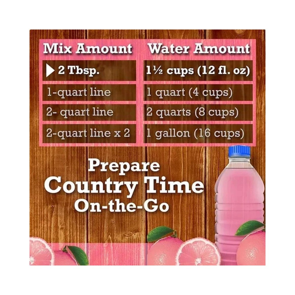 Country Time Drink Mix Variety Pack Lemonade and Pink Lemonade 538g (3 Pack)