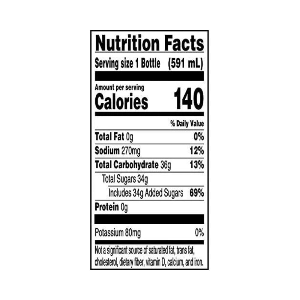 Gatorade Thirst Quencher Cool Blue Bottle 591ml