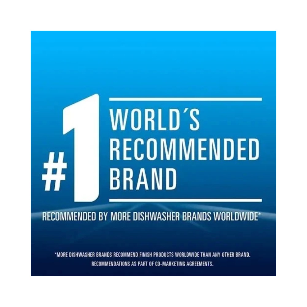 Finish Power All in One Lemon Dishwasher Tablets 61's