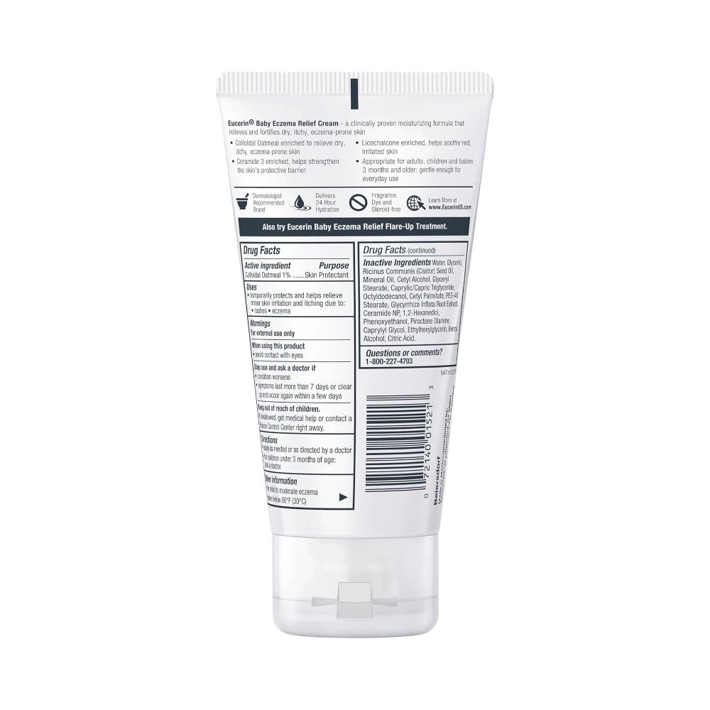 Eucerin Baby Eczema Relief Body Cream 5oz (141g)