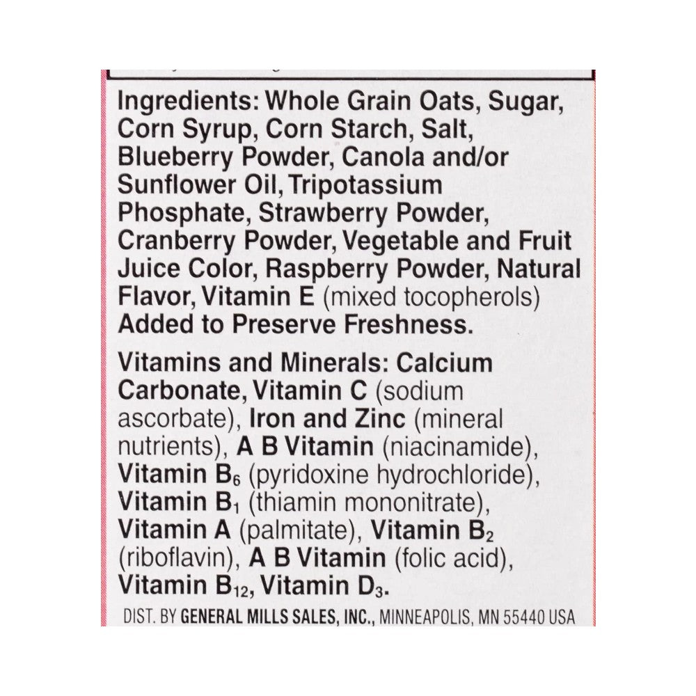 Cheerios Very Berry Cereal 14.5oz (411g)