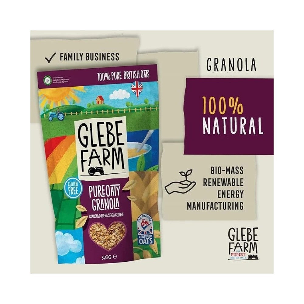 Glebe Farm PureOaty Oat Granola Cereal 325g