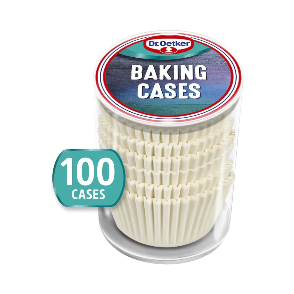 Dr. Oetker White Baking Cases 100's