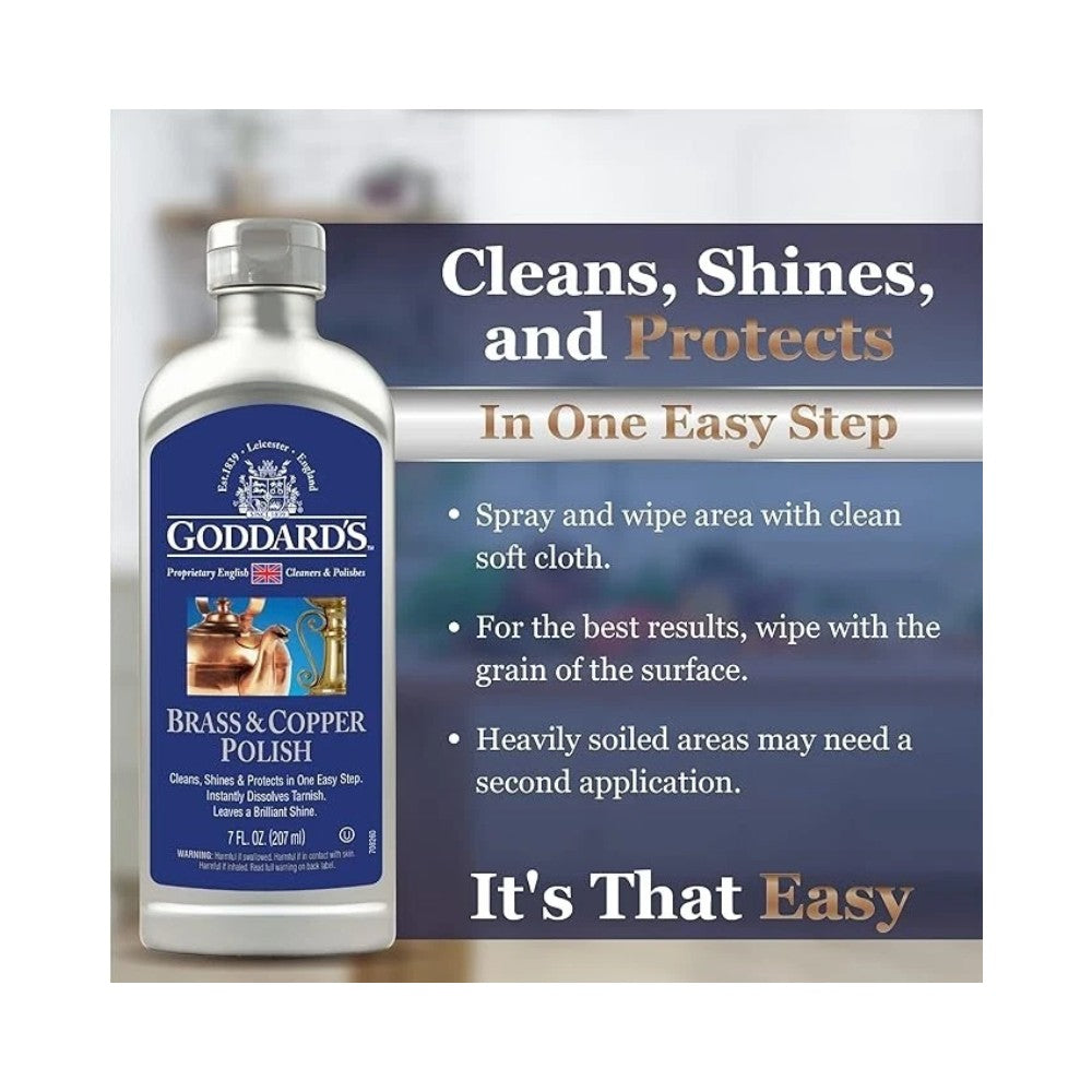 Goddards Brass & Copper Polish 7oz (210ml)