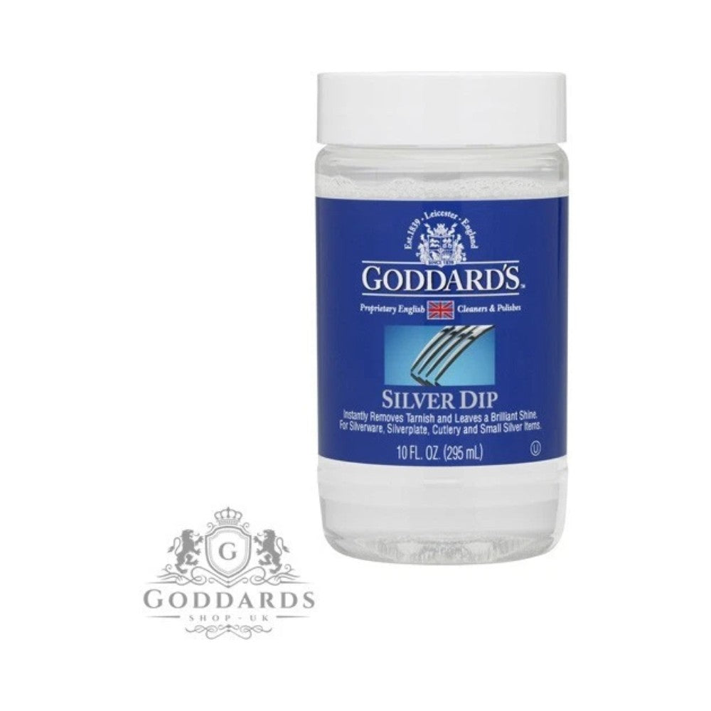 Goddards Silver Dip Polish Cleaner & Tarnish Remover 10oz (295ml)