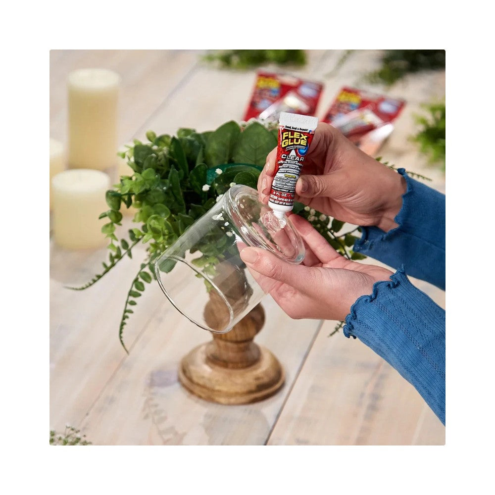 Flex Glue Crystal Clear Strong Rubberized Waterproof Adhesive 22ml