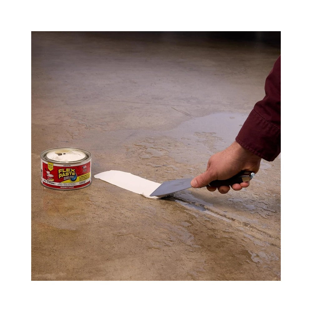 FLEX PASTE Super Thick Rubberized White Paste 454g