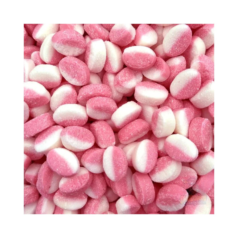 Bubs Sour Ovals Strawberry Vanilla Candy 5.5oz (156g)
