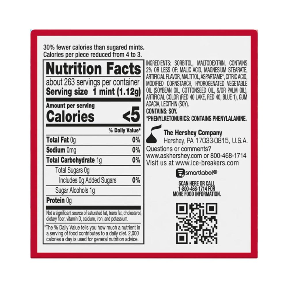 Ice Breakers Duo Fruit and Cool Strawberry Mints 36g