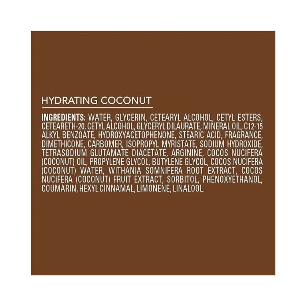 Jergens Oil Infused Hydrating Coconut Moisturiser 496ml