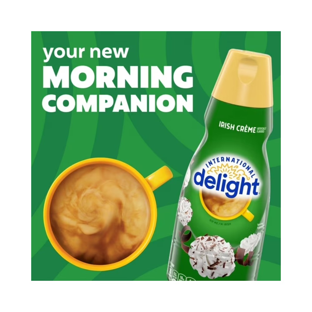 International Delight Irish Creme Liquid Coffee Creamer 32oz (946ml)