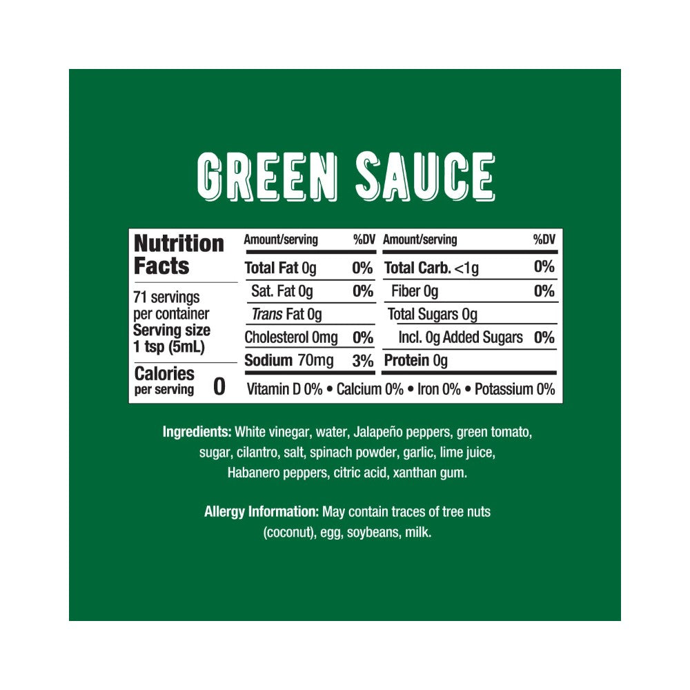 Melinda's Green Sauce 12oz (355ml)