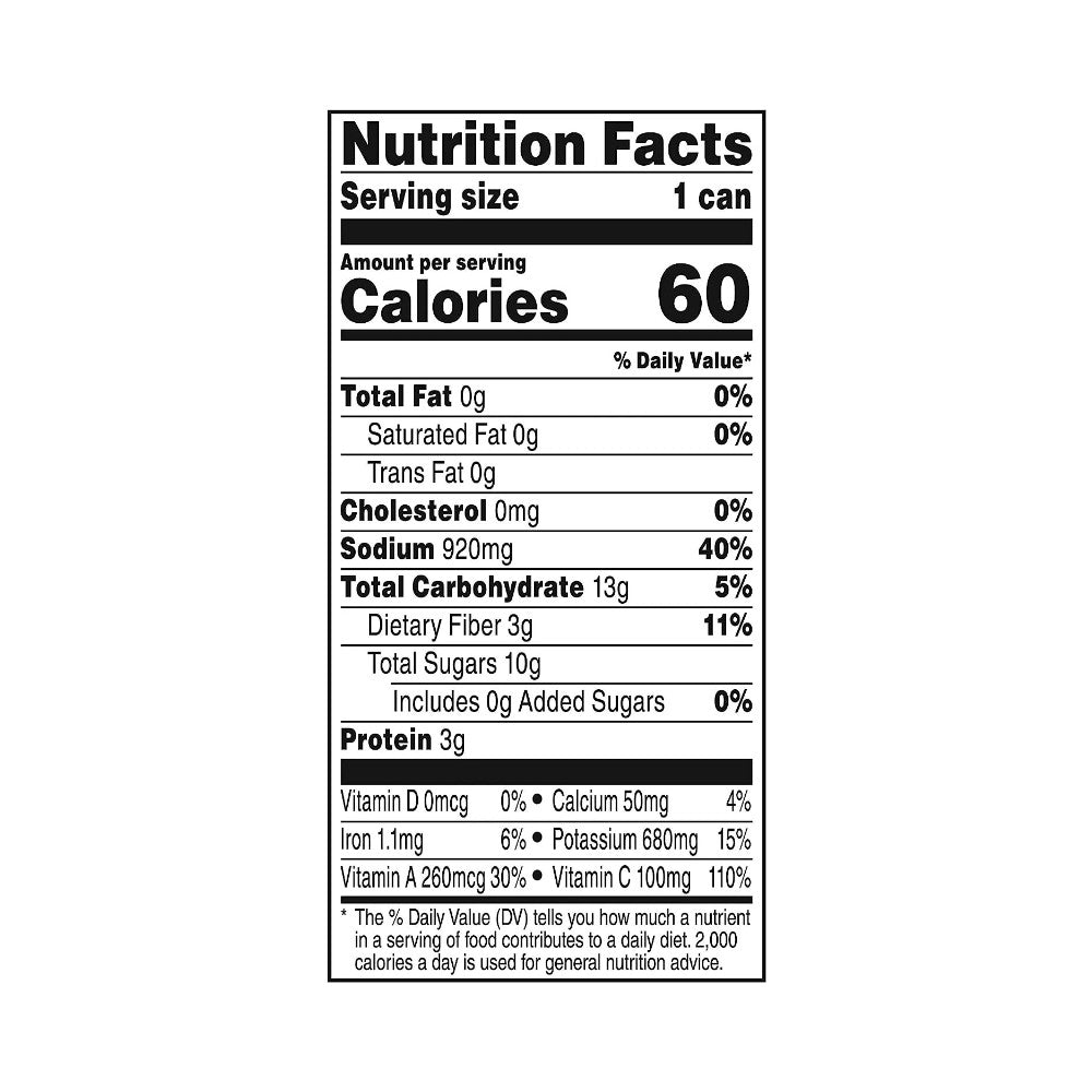 V8 Original 100% Vegetable Juice Cans 11.5oz (340ml) - Pack of 24
