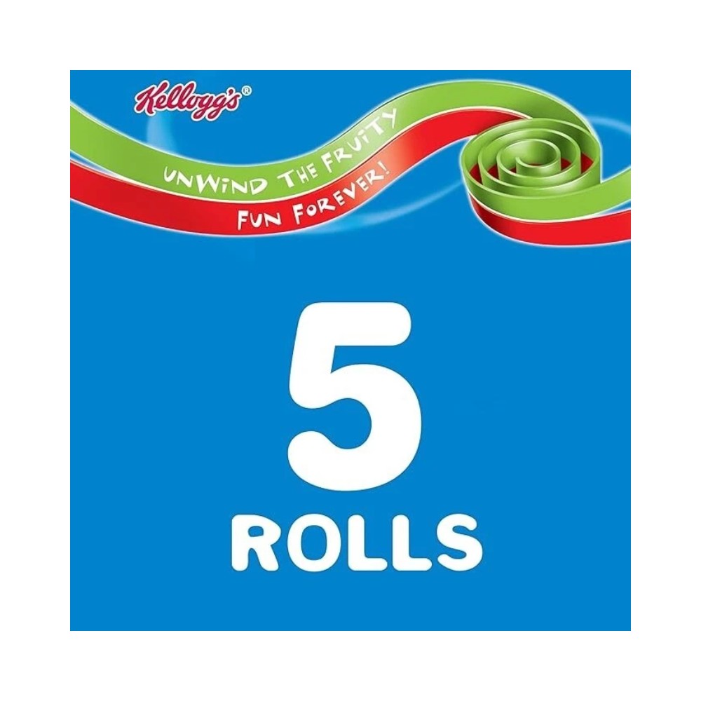 Kellogg's Fruit Winders Strawberry & Apple 5x17g Rolls