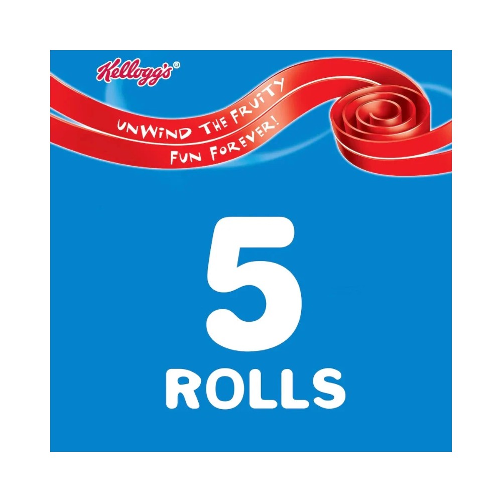 Kellogg's Fruit Winders Strawberry 5x17g Rolls