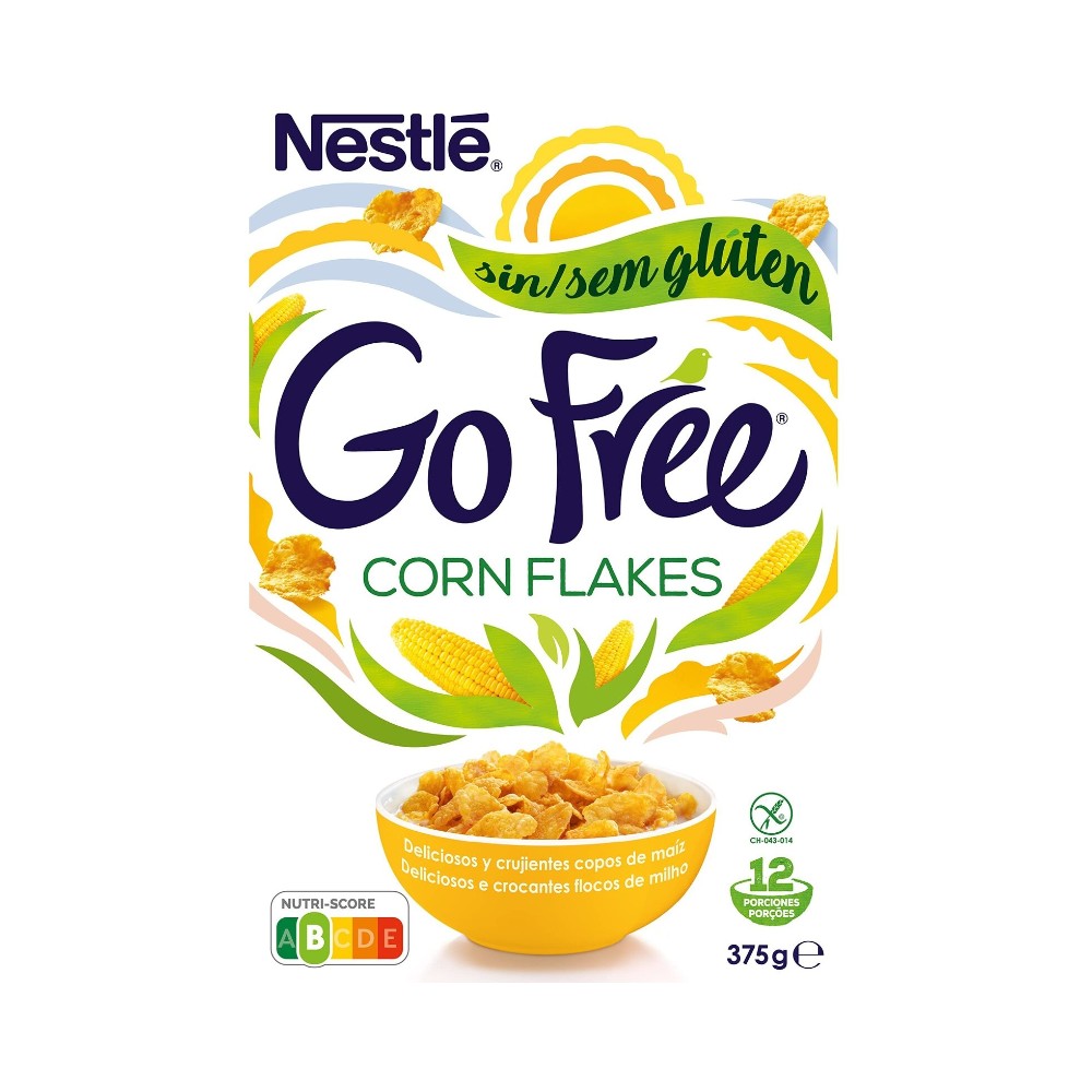Nestle Go Free Gluten Free Corn Flakes 375g