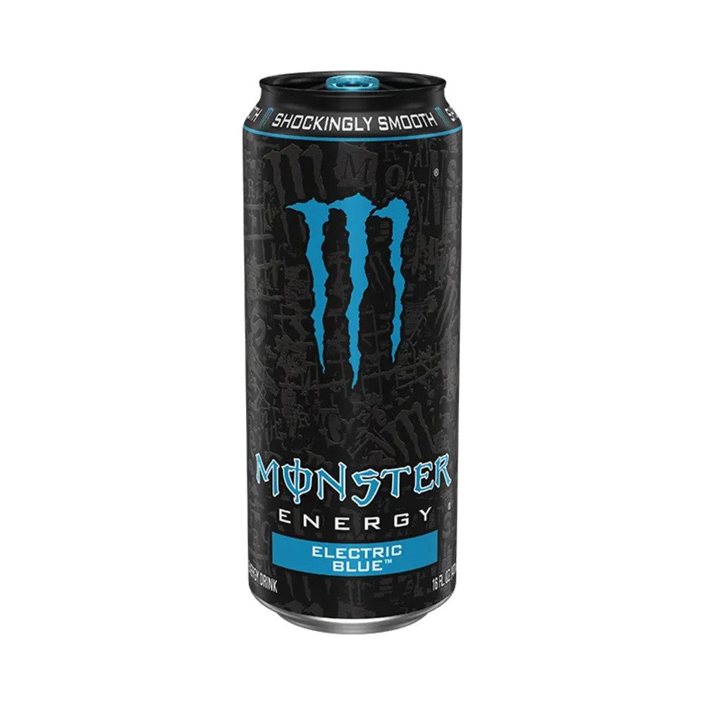 Monster Electric Blue Energy Drink Can 16oz (473ml)