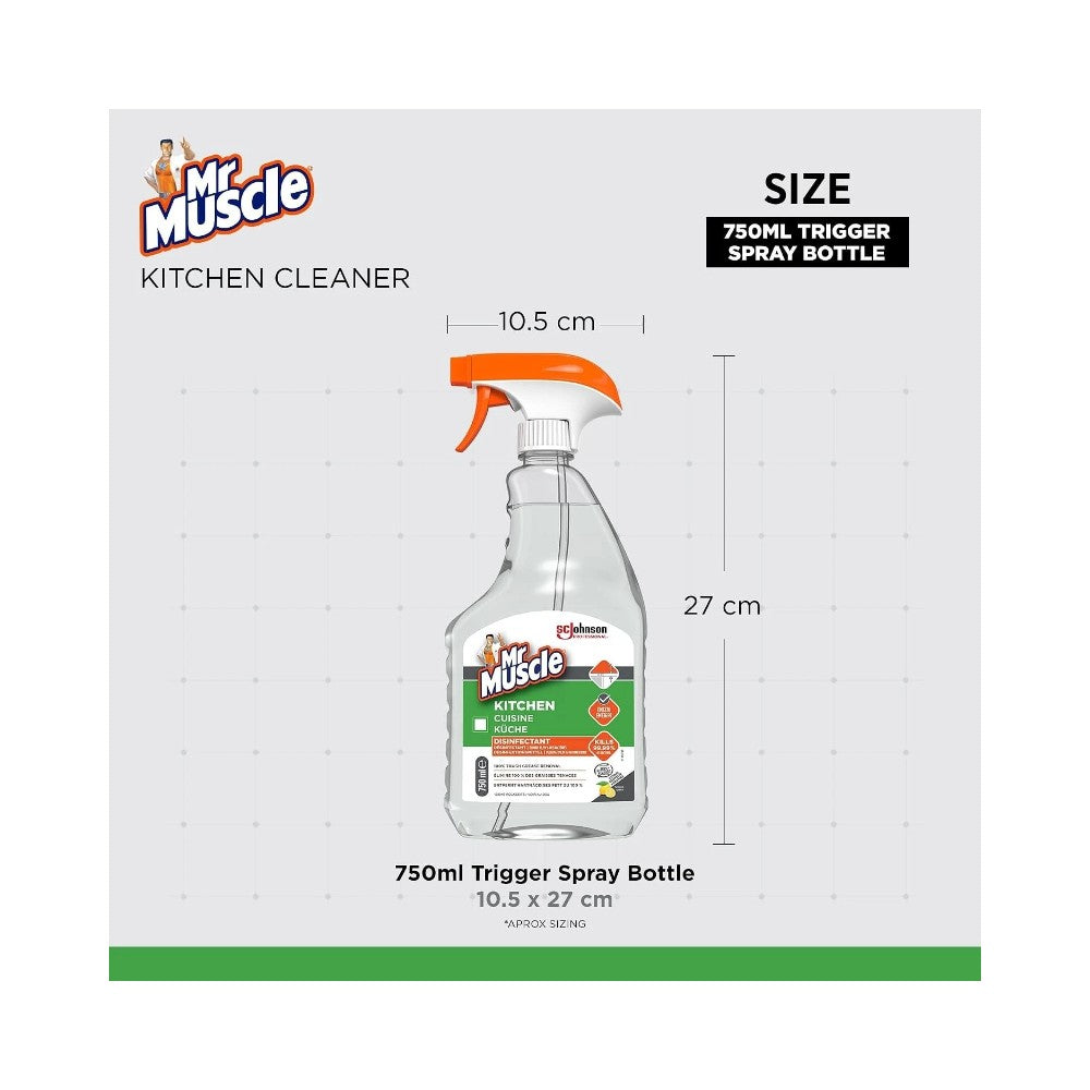 Mr Muscle Kitchen Cuisine Cleaner Spray 750ml