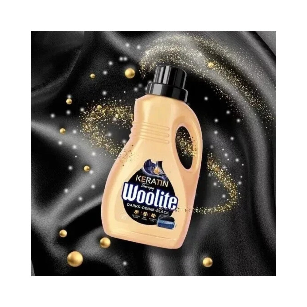 Woolite Keratin Therapy Darks, Black & Denim Laundry Detergent 2.7L - 45 Washes