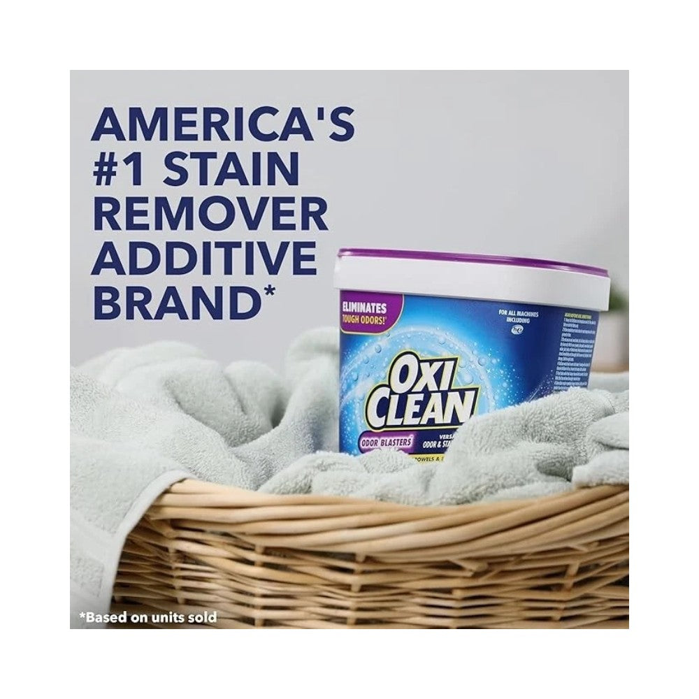 OxiClean Odor Blasters Versatile Stain & Odor Remover Powder 1.36Kg - 57 Loads