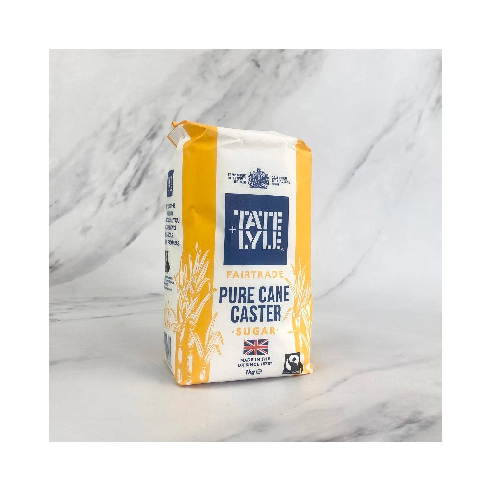 Tate & Lyle Fairtrade Pure Cane Caster Sugar 1kg