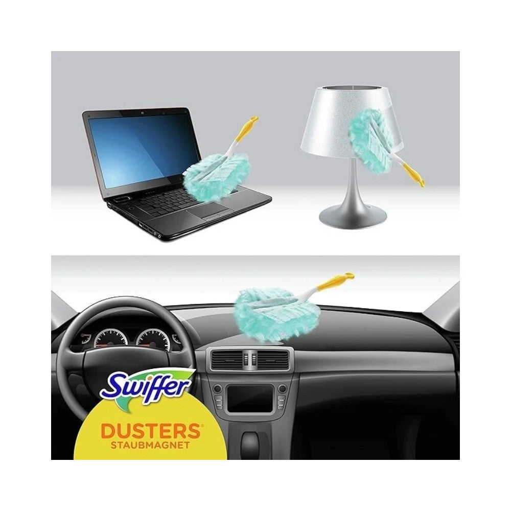 Swiffer Duster Kit with Febreze Scent - 3 Duster & 1 Handle