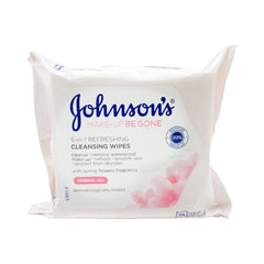 Johnson's Make Up Be Gone Refreshing Cleansing Face Wipes 25's