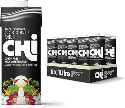 CHI 100% Natural Coconut Milk 1L - Organic & Vegan