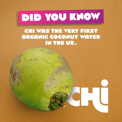 Chi 100% Organic Raw Coconut Water 500ml