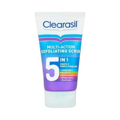 Clearasil Multi-Action 5 in 1 Exfoliating Scrub 150ml