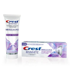 Crest 3D White Brilliance Vibrant Peppermint Toothpaste 116g
