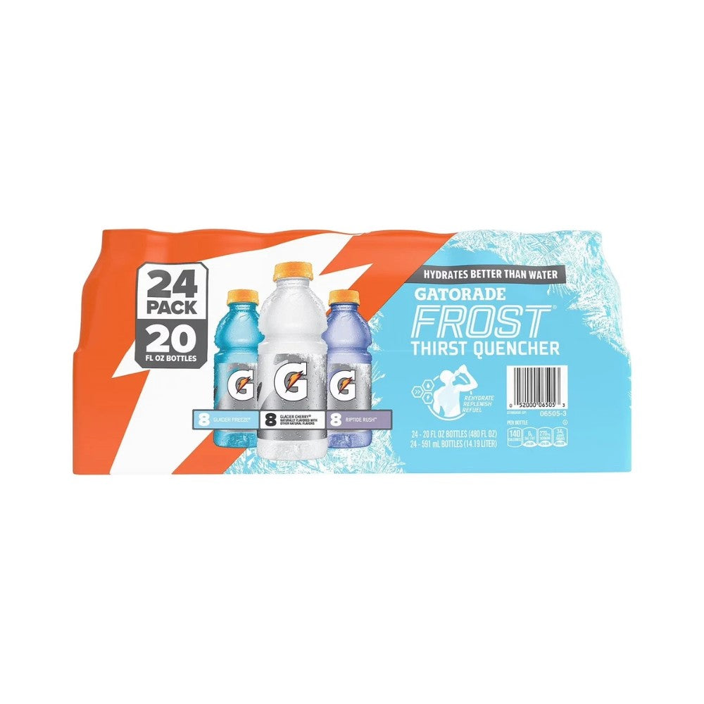 Gatorade Frost Thirst Quencher Variety Pack Bottles 591ml - Pack of 24
