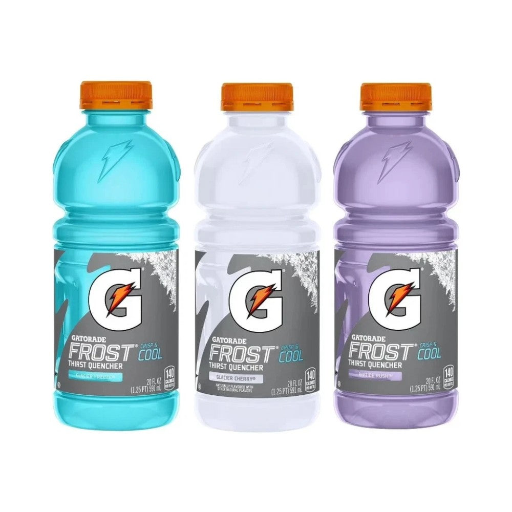 Gatorade Frost Thirst Quencher Variety Pack Bottles 591ml - Pack of 24