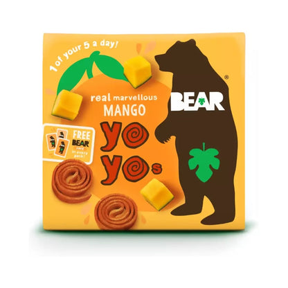 BEAR Yoyo’s Fruit Snack Rolls (5x20g) – Various Flavours
