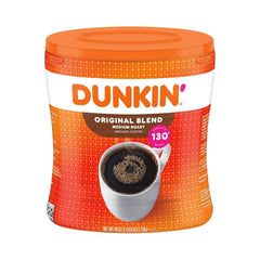 Dunkin' Donuts Original Blend Medium Roast Ground Coffee Jar 40oz (1.13kg)