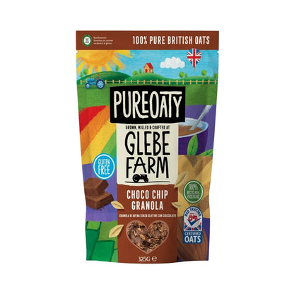 Glebe Farm PureOaty Choco Chip Oat Granola Cereal 325g