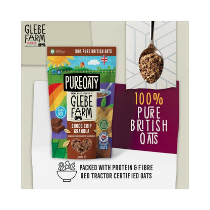 Glebe Farm PureOaty Choco Chip Oat Granola Cereal 325g