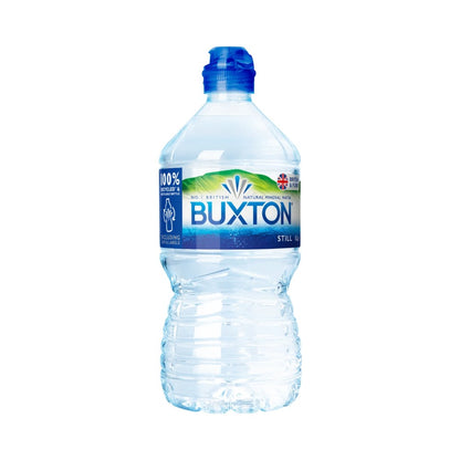 Buxton Natural Still Mineral Water 1L Sports Cap - Pack of 12