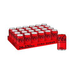 Coca Cola Zero Sugar Cans 330ml – Pack of 24