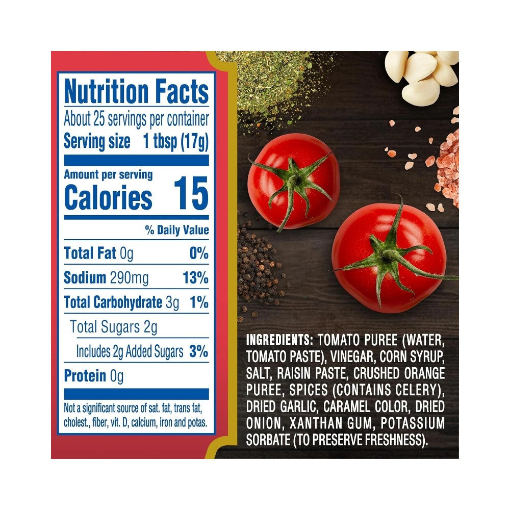 A1 Original Steak Sauce Bottle 15oz (425g)