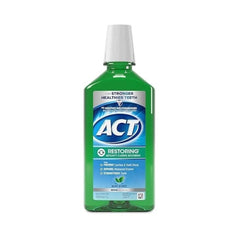 ACT Restoring Anticavity Fluoride Mouthwash Mint Burst 33.8oz (1L)
