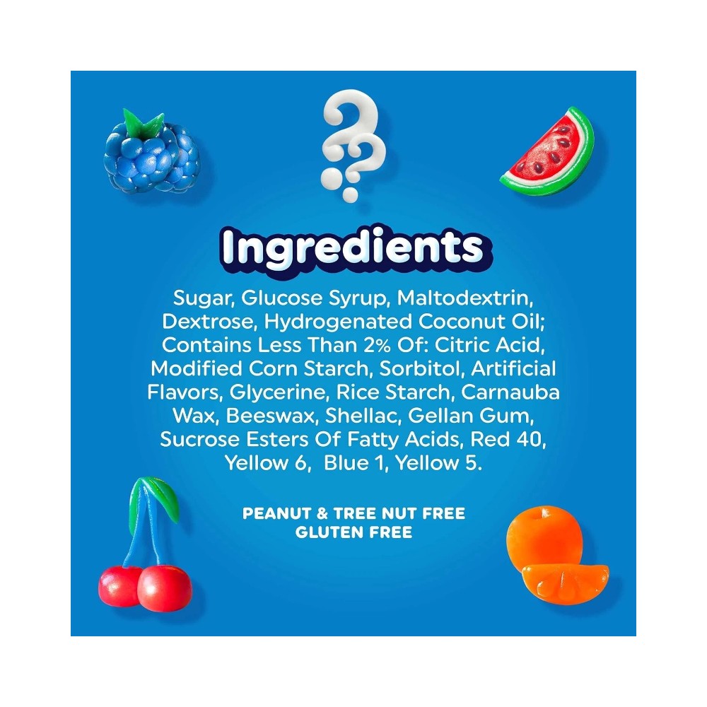 Airheads Bites Original Fruit Flavoured Candy 2oz (57g) - Pack of 18