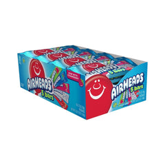 Airheads Candy Bars Assorted Fruit Flavours 5's 2.75oz (78g) - Pack of 18